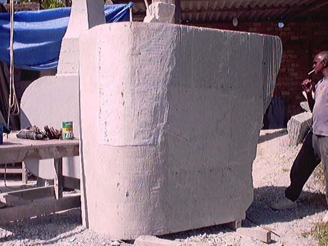 bloco pedra maciça