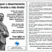 Plebiscito sobre desarmamento: fatos que você ignora Plebiscito sobre desarmamento: fatos que você ignora