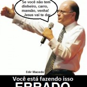 Teologia da Mediocridade em ação