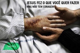 jesus fez caridade-amor